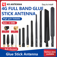 Antenne de communication HONGXIN 700-2700 MHz, antenne canard en caoutchouc 4G LTE, gain élevé pour les bandes cellulaires