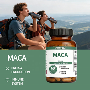 <span class=keywords><strong>Maca</strong></span> Capsules 120mg - Ondersteunt Energieproductie & Gezondheid van het Immuunsysteem - Voor Volwassenen, 2 Capsules per Portie - 60 Capsules OEM/ODM - Product Image 5