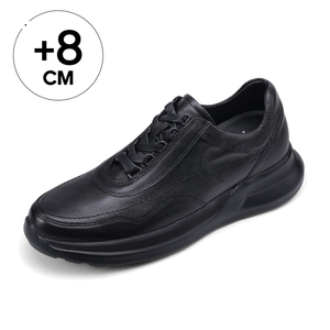 Zapatos Elevadores <span class=keywords><strong>Boohooman</strong></span> de Cuero Vacuno Transpirable, Invisibles, para Hombre, Verano/Invierno, Aumento de Altura 8cm, Precio de Fábrica, OEM/ODM - Product Image 1
