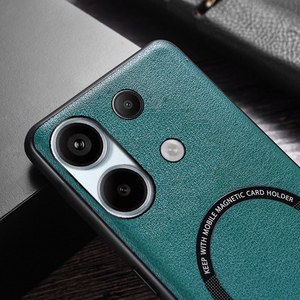 Funda anticaída de cuero magnético para Xiaomi Redmi Note <span class=keywords><strong>13</strong></span> <span class=keywords><strong>Pro</strong></span> + <span class=keywords><strong>13</strong></span> 12 <span class=keywords><strong>Pro</strong></span> Turbo / Poco M6 <span class=keywords><strong>Pro</strong></span> F5 X6 funda trasera de carga inalámbrica - Product Image 5
