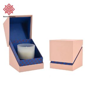 Baoren Boîtes cadeaux de bougies en papier rigide personnalisées de couleur personnalisée recyclable écologique de faible quantité minimale de commande pour parfum de beauté - Product Image 3