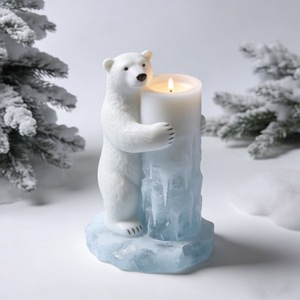 Custom Silicone <b>Mold</b> For DIY <b>Candle</b> And Plaster Craft Carved Animal Flower Relief <b>Mold</b> Transparent White Custom Sizes - Product Image 3