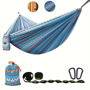 Hamaca Colgante de Nailon Ultraligera para Exteriores, Estilo Bohemio, para Acampar - Product Image 3