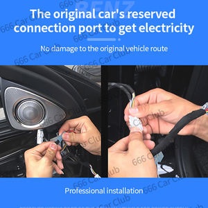 Aigus rotatifs 3D 64 couleurs pour <span class=keywords><strong>Mercedes</strong></span> Benz W205 W213 W222 X253 W177 GLB GLA GLC <span class=keywords><strong>E</strong></span> S <span class=keywords><strong>Classe</strong></span> C LED Tweeter Haut-parleur <span class=keywords><strong>Klaxon</strong></span> - Product Image 4