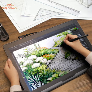 <span class=keywords><strong>Tableta</strong></span> de Dibujo Digital Gráfica DigiDraw de 18.4 Pulgadas con Pantalla Táctil y Soporte, Ideal para Artistas en Movimiento - Product Image 1