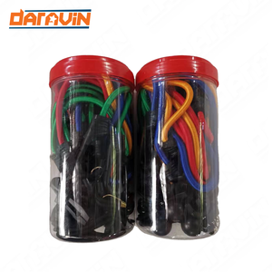 Corde en caoutchouc de haute qualité 10mm cordon élastique Style Simple forme Vietnam bagages élastiques cordons élastiques ronds avec crochets - Product Image 1