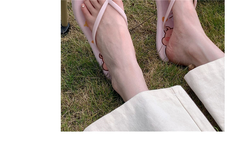 Outdoor Filp Flops Women PVC Rubber Summer Beach Flip-flops Slippers Wholesale