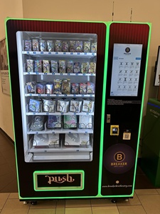 La migliore vendita di ciglia o capelli o altri articoli di bellezza distributori automatici che <span class=keywords><strong>distributore</strong></span> di distributori automatici di porcellana con grande schermo LCD - Product Image 4