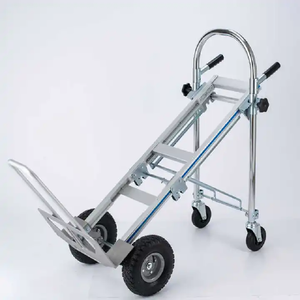 Carretilla Convertible de Acero FHT250B con Capacidad de 550 Lb, 3 en 1, Ruedas con Amortiguación de Aire, Plataforma Plegable de 250 kg FH - Product Image 1