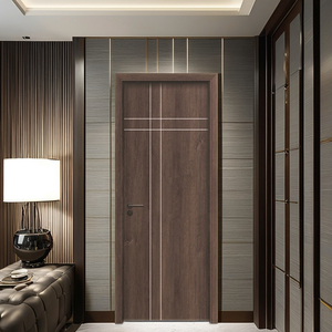 Giá rẻ tùy chỉnh cho Nhà cung cấp phòng ngủ cửa nội thất không thấm nước với khung hiện đại - Product Image 1