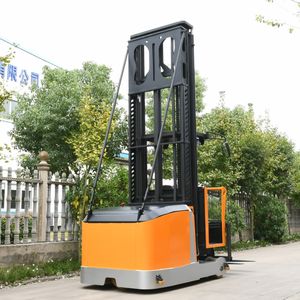 Gudang pemetik pesanan listrik, 1000kg/1500kg Forklift dengan tinggi angkat 6m untuk logistik dan pertanian - Product Image 4