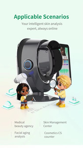 Máquina Analizadora de Piel con IA, Dispositivo de Análisis Facial, Escáner de Belleza de Escritorio con Pantalla LED para Uso Doméstico y Comercial - Product Image 4