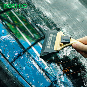 Foshio デザイン 70A 80A 90A 真鍮ハンドル ラバーウィンドウティント スキージー 自動車 ウィンドウフィルム着色ツール - Product Image 6