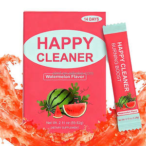 Suplemento Dietético con Sabor a Sandía de <span class=keywords><strong>14</strong></span> Días, Quema Grasa, Mejora la Salud Intestinal, Polvo Limpiador Feliz - Product Image 1