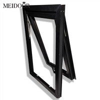 Meidoor Nouvelle-Zélande AS/NZS 4420 Fenêtre à auvent moderne en aluminium sur mesure, fenêtre à auvent en verre, fenêtres en aluminium