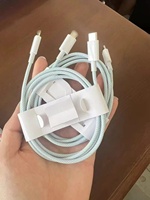 Kabel Data Pengisian Cepat PD20W Tipe-C 3A Anyaman Langsung dari Pabrik untuk Ponsel IOS Konduktor Tembaga Murni Kustomisasi Warna