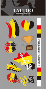 <span class=keywords><strong>Tatuajes</strong></span> Temporales Personalizados al por Mayor con Logotipo <span class=keywords><strong>de</strong></span> Bélgica <span class=keywords><strong>para</strong></span> el Cuerpo y la Cara, Pegatinas Temporales <span class=keywords><strong>para</strong></span> Fanáticos del <span class=keywords><strong>Fútbol</strong></span> <span class=keywords><strong>de</strong></span> Bélgica 2026 - Product Image 4