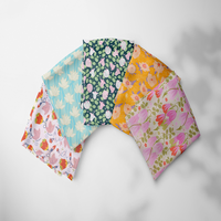 Tulip Designs 100% Polyester Jacquard Tissu Mignon Floral Petits Motifs pour Enfants Poly Jacquard avec Petits Motifs Mignons