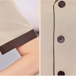 Uniforme <span class=keywords><strong>de</strong></span> personal <span class=keywords><strong>de</strong></span> limpieza <span class=keywords><strong>de</strong></span> hotel <span class=keywords><strong>a</strong></span> medida <span class=keywords><strong>de</strong></span> <span class=keywords><strong>precio</strong></span> barato, ropa <span class=keywords><strong>de</strong></span> limpieza <span class=keywords><strong>de</strong></span> manga corta para camarera <span class=keywords><strong>de</strong></span> restaurante - Product Image 4