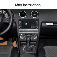 MEKEDE 8core voiture lecteur dvd Radio stéréo GPS WIFI petit écran pas de contrôle machine pour Audi A3 S3 2003-2012 7 pouces