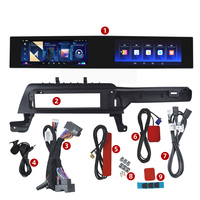 Moniteur de voiture, améliorations de pièces automobiles, écran tactile, GPS intégré, DSP pour BMW Série 5 F10 2011-2017