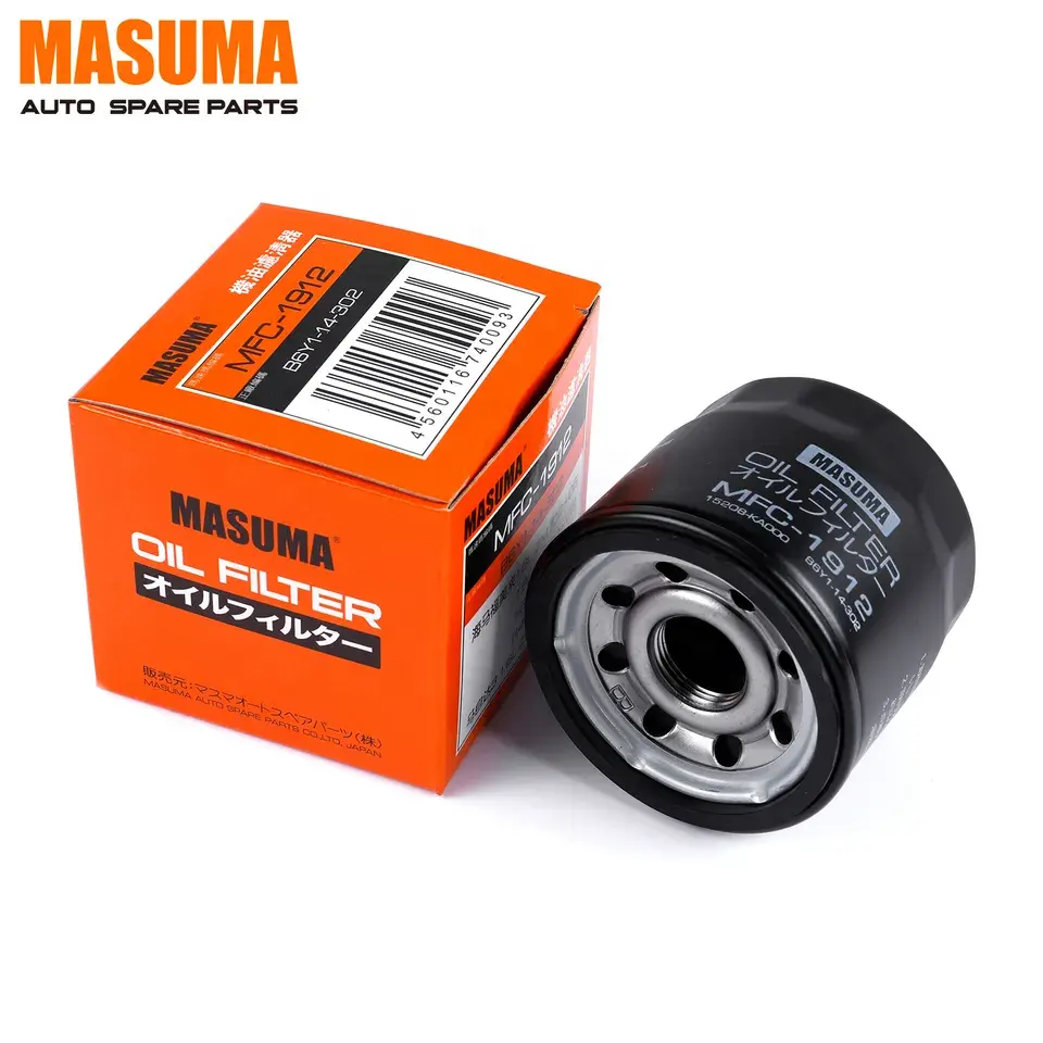 ตัวกรองน้ำมัน MFC-1912 masuma จากโรงงานจีนตัวกรองน้ำมัน90915-YZZE1ตัวกรองน้ำมัน Camry สำหรับ Toyota Corolla