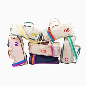Nuevo Bolso Tote de Lona Personalizado y Elegante, Bolso de Viaje Mahjong de Diseño con Correas, Bolsos de Mano para Mujer, Bolso Duffle de Lona para Mujer - Product Image 1
