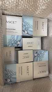 Masque facial en <span class=keywords><strong>gel</strong></span> rafraîchissant et apaisant ASCE de Corée du Sud pour hydrater, calmer la peau, la réparer après une intervention chirurgicale, 1 boîte de 3 pièces - Product Image 6