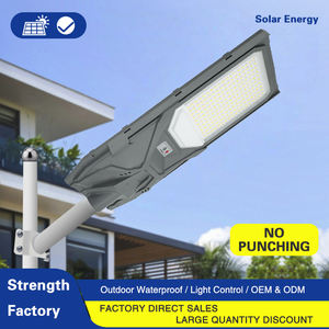 Lampe solaire LED, lampadaire solaire extérieur, lumière de rue solaire, lumière de sécurité solaire LED, lampe solaire industrielle - Product Image 2