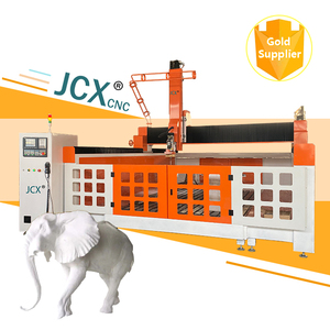 Machine <span class=keywords><strong>de</strong></span> fraisage CNC 3D à 5 axes avec changeur d'outils ATC et rotatif pour la sculpture <span class=keywords><strong>de</strong></span> <span class=keywords><strong>mousse</strong></span> <span class=keywords><strong>de</strong></span> polystyrène - Product Image 1