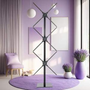 3D Hologram Fan Splicing <b>Display</b> 3 Pcs Remote Control <b>Rotating</b> Hologram Fan Indoor Chain Store Window Spliced Advertising - Product Image 4