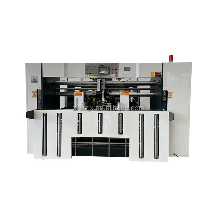 ماكينة الخياطة والخياطة شبه الأوتوماتيكية ZH-BDJ ذات الصندوق المضلع والبيع المباشر من المصنع