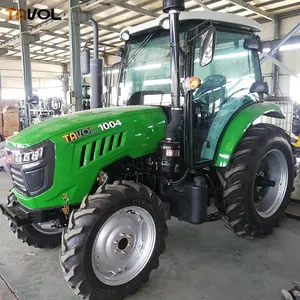 Tractor agrícola de alta calidad 4WD 4x4 12f + 12r cambio de marchas YTO Engine Farming Tractor a la venta