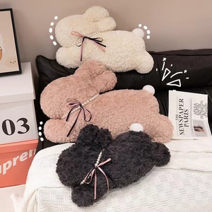 Siêu mềm Bunny sang trọng búp bê bay cửa sổ cô gái trái tim ôm gối mềm sofa đệm PP bông đầy giường đi văng ngủ món quà sinh nhật - Product Image 6