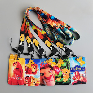 Cute Cartoon Lion Lanyard Supply, Long Neck Strap for Student Campus Pick-up Card/Work ID/Phone