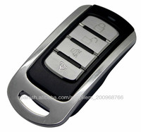 Télécommande de porte de garage YET074 433Mhz à code tournant, étanche avec trou de brûlure, 4 boutons pour porte automatique
