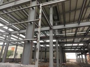 Estructura de Acero Prefabricada para Trabajo Pesado, Estructura de Marco de Acero para Talleres Industriales con Instalación Rápida - Product Image 4