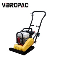 Produit chaud GX160 plaque compacteur Machine électrique avant plaque compacteur Diesel puissance portable pierre moteur de compactage