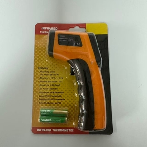 Không-liên hệ với công nghiệp kỹ thuật số hồng ngoại Laser Nhiệt kế có thể điều chỉnh emissivity <span class=keywords><strong>LCD</strong></span> hiển thị Backlit IR nhiệt độ súng - Product Image 6