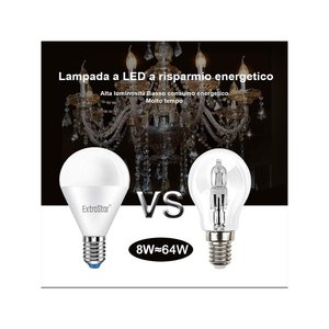 2 pezzi E14 P45 G45 lampada LED 8W bianco caldo 3000K 720 Lumen alluminio corpo PC B22 Base per casa Hotel 4000K 6500K CCC certificata"