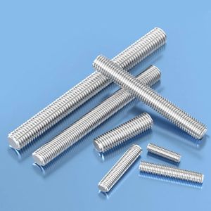 Harga grosir kualitas tinggi benang penuh kancing baja tahan karat batang berulir untuk industri - Product Image 3