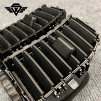 Grille d'aération noire pour l'intérieur de la voiture, remplacement de la sortie d'air du tableau de bord pour Toyota Land Cruiser LC100 FJ100 1998-2002