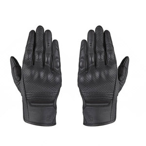 Gants en cuir respirants de haute qualité, tendance, couleur unie, pour usage quotidien, décontracté, extérieur, été - Product Image 4
