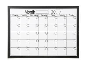 Lavagna Planner da Parete Colorata e Stampata, con Cornice in Resina PET e MDF, Magnetica e Riutilizzabile <span class=keywords><strong>per</strong></span> l'Agenda di Casa e <span class=keywords><strong>Ufficio</strong></span> - Product Image 3