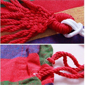 Garden Camping Outdoor Portable <b>Hammock</b> Thickened Widened Suitable Tourism Beach Balcony Rope <b>Hammock</b> - Product Image 4