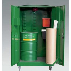 Gabinete de Almacenamiento de Productos Químicos JOMNSE, Acero Pintado, Alto Nivel de Seguridad, Uso en Exteriores - Product Image 1