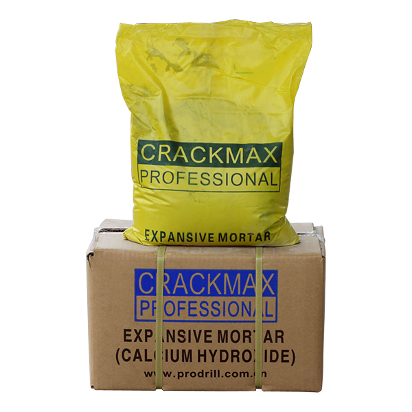 CRACKMAX Più Potenti Agenti Demolizione Non Esplosivo per Calcestruzzo