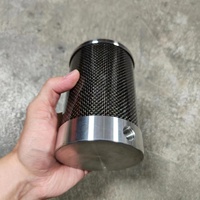 Chicha portable de luxe Vyron en acier inoxydable et fibre de carbone, haute qualité, pour bar lounge - Offre Spéciale