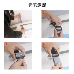 Correa de Arrastre para Cama KS, Gris, de Poliéster, Dispositivo de Asistencia para Uso en Residencias de Ancianos - Product Image 4