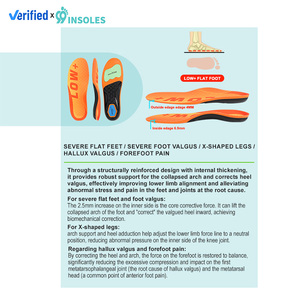 99insoles Solette Ortopediche per Correzione Supinazione e Piedi Piatti, Supporto Arco Plantare Rinforzato, Inserti per Scarpe con Arco Basso da 2,9 cm - Product Image 4